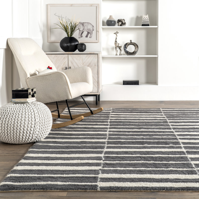 Arvin Olano x Rugs USA Vlad Machine Washable Wool Area Rug Wayfair